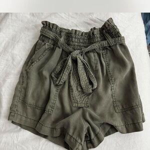 Abercrombie Olive Green Women's Shorts Size S